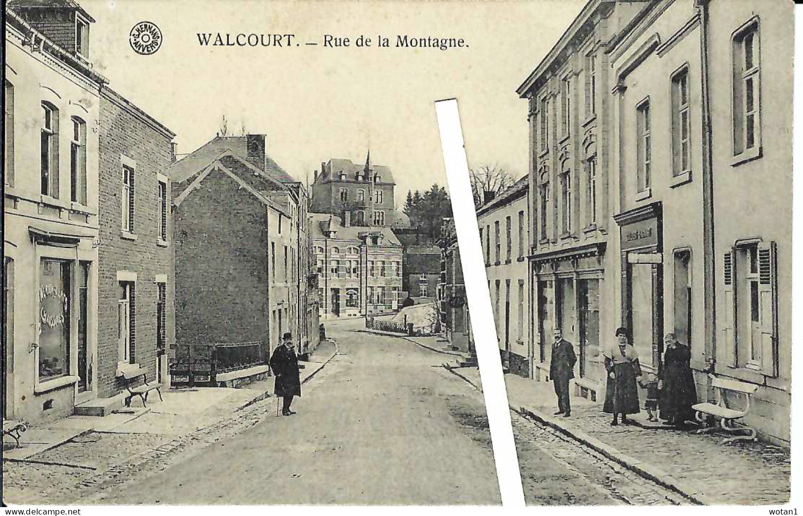 WALCOURT - Rue De La Montagne (Ligne Blanche Fictive) - Walcourt