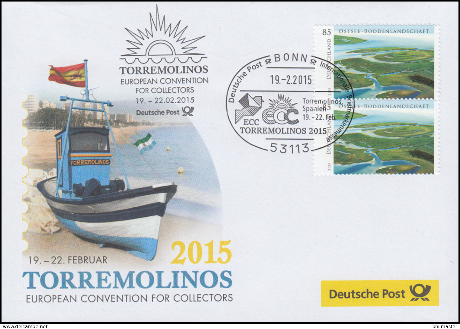 Ausstellungsbeleg Nr. 197 Torremolinos 2015 - Andere & Zonder Classificatie