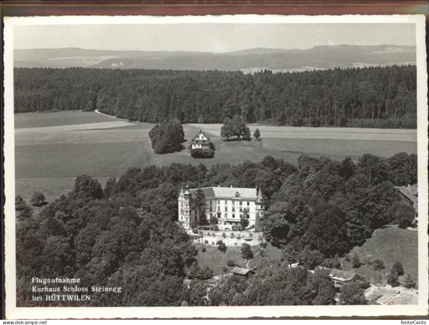 11309929 Huettwilen Kurhaus Schloss Steinegg   Fliegeraufnahme Huettwilen - Andere & Zonder Classificatie