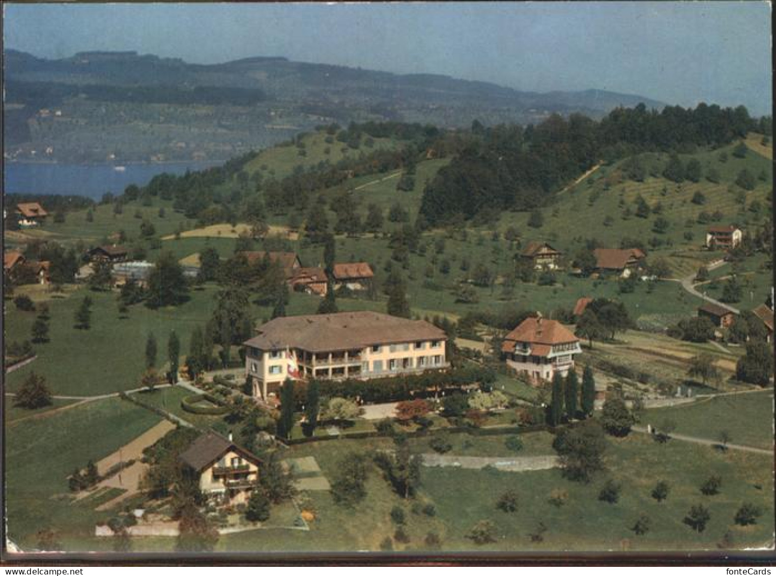 11309910 Weggis Vierwaldstaettersee Ferienhaus Weggis   Fliegeraufnahme Weggis - Sonstige & Ohne Zuordnung