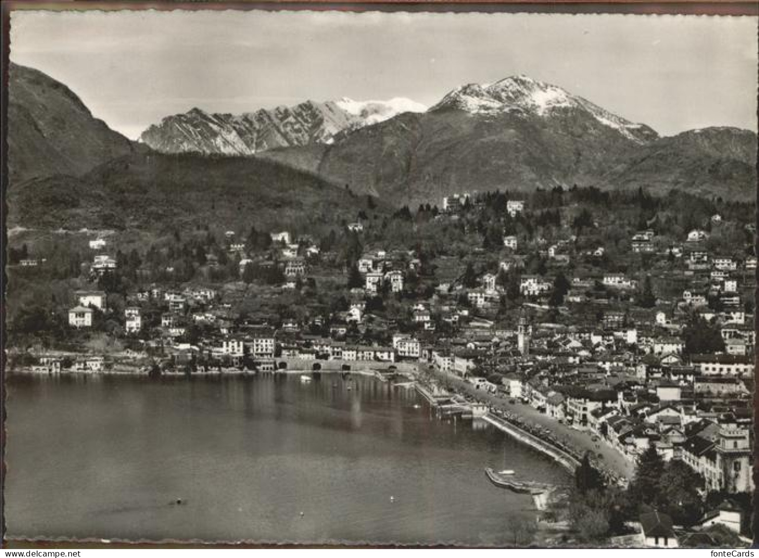 11309892 Ascona TI Ascona   Lago Maggiore Fliegeraufnahme Ascona - Sonstige & Ohne Zuordnung