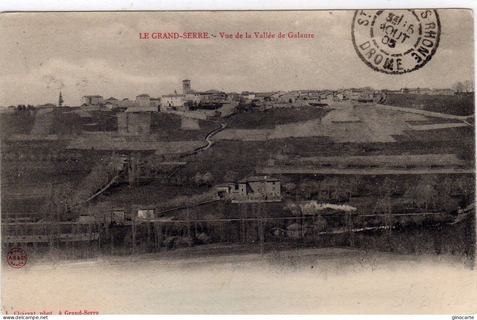 Le Grand Serre Vue De La Vallée De Galaure - Andere & Zonder Classificatie