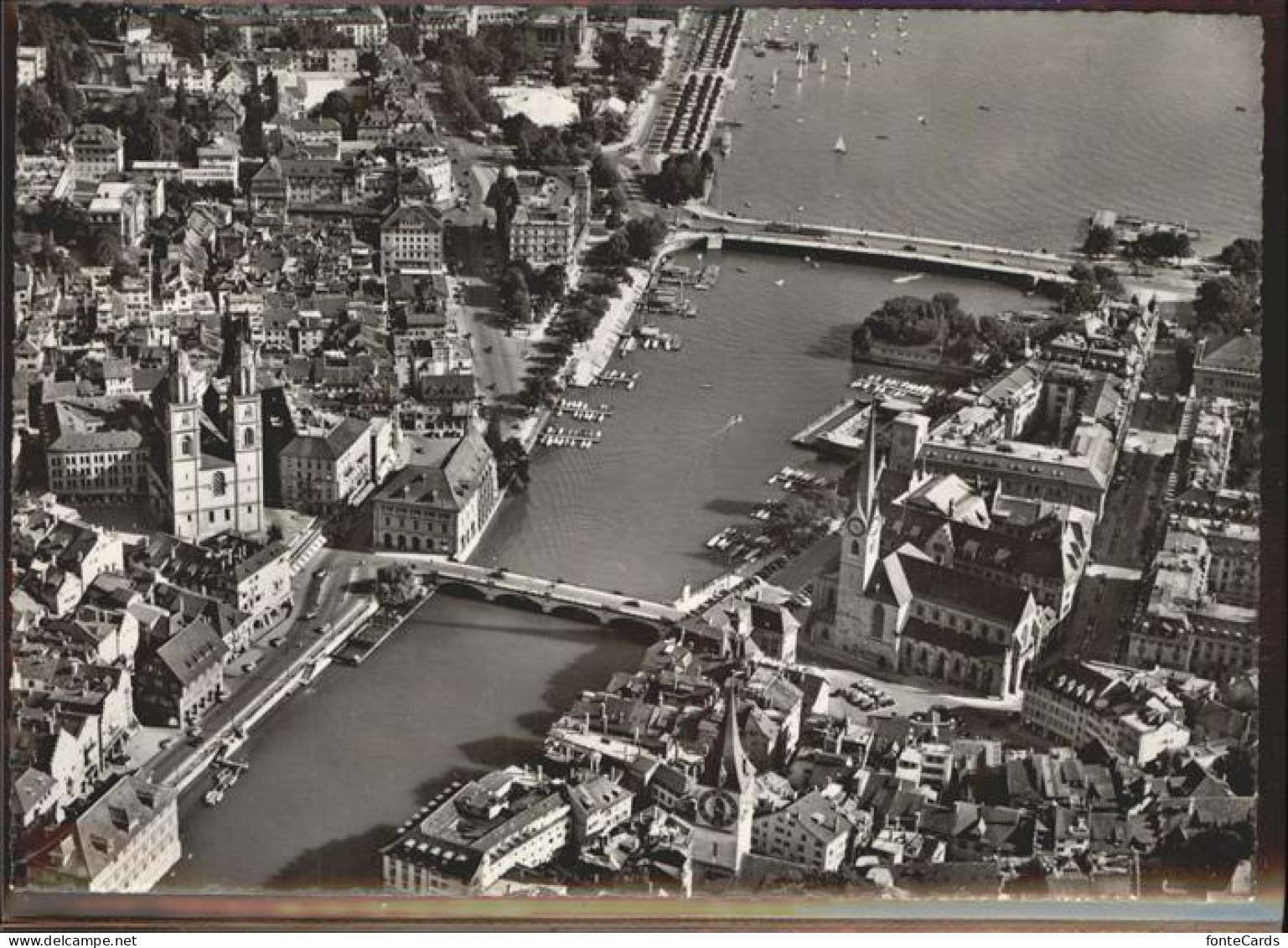 11309871 Zuerich Grossmuenster Und Fraumuenster Zuerich - Andere & Zonder Classificatie