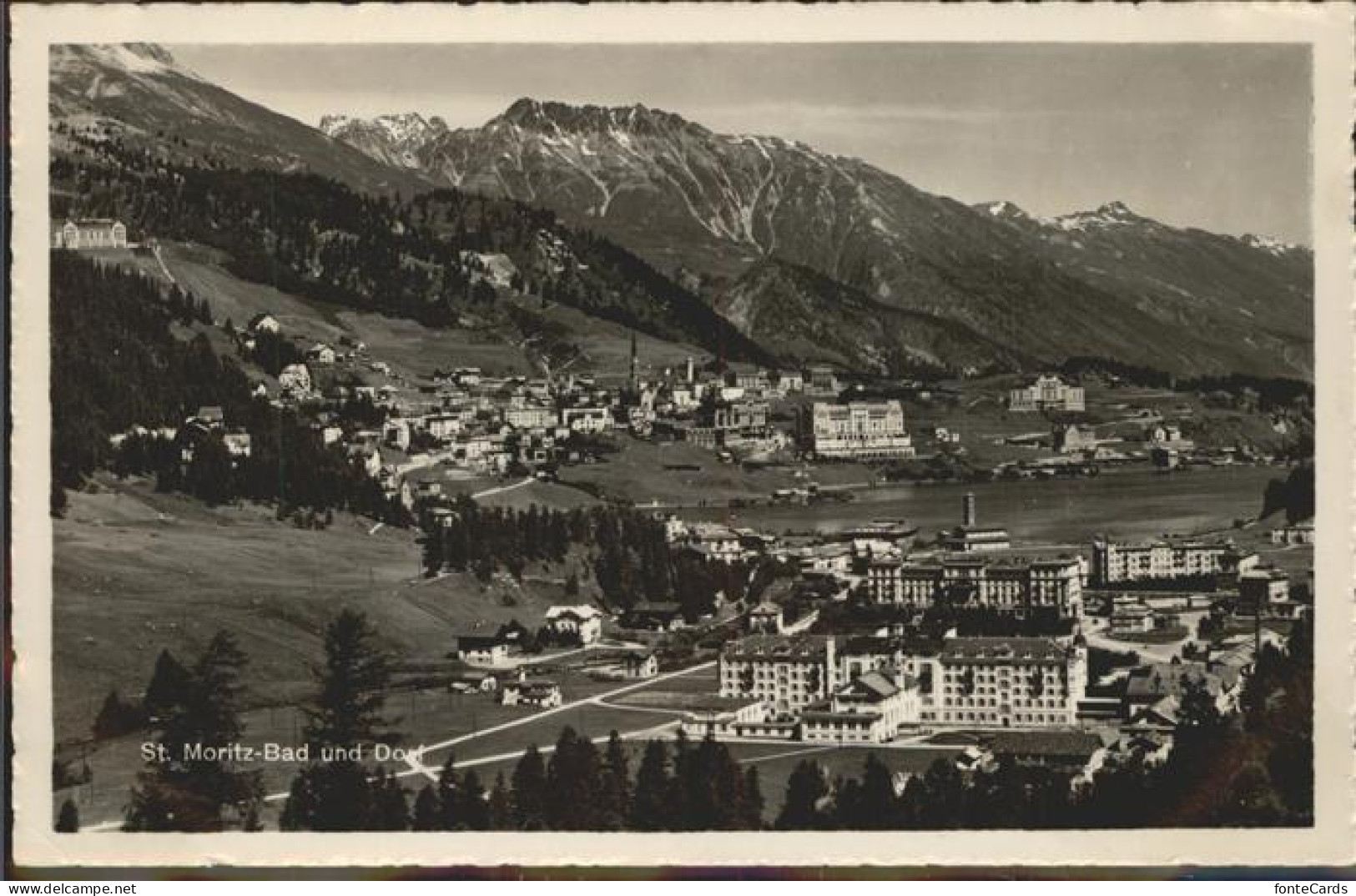 11309812 St Moritz GR St Moritz Dorf Und Bad St. Moritz - Andere & Zonder Classificatie