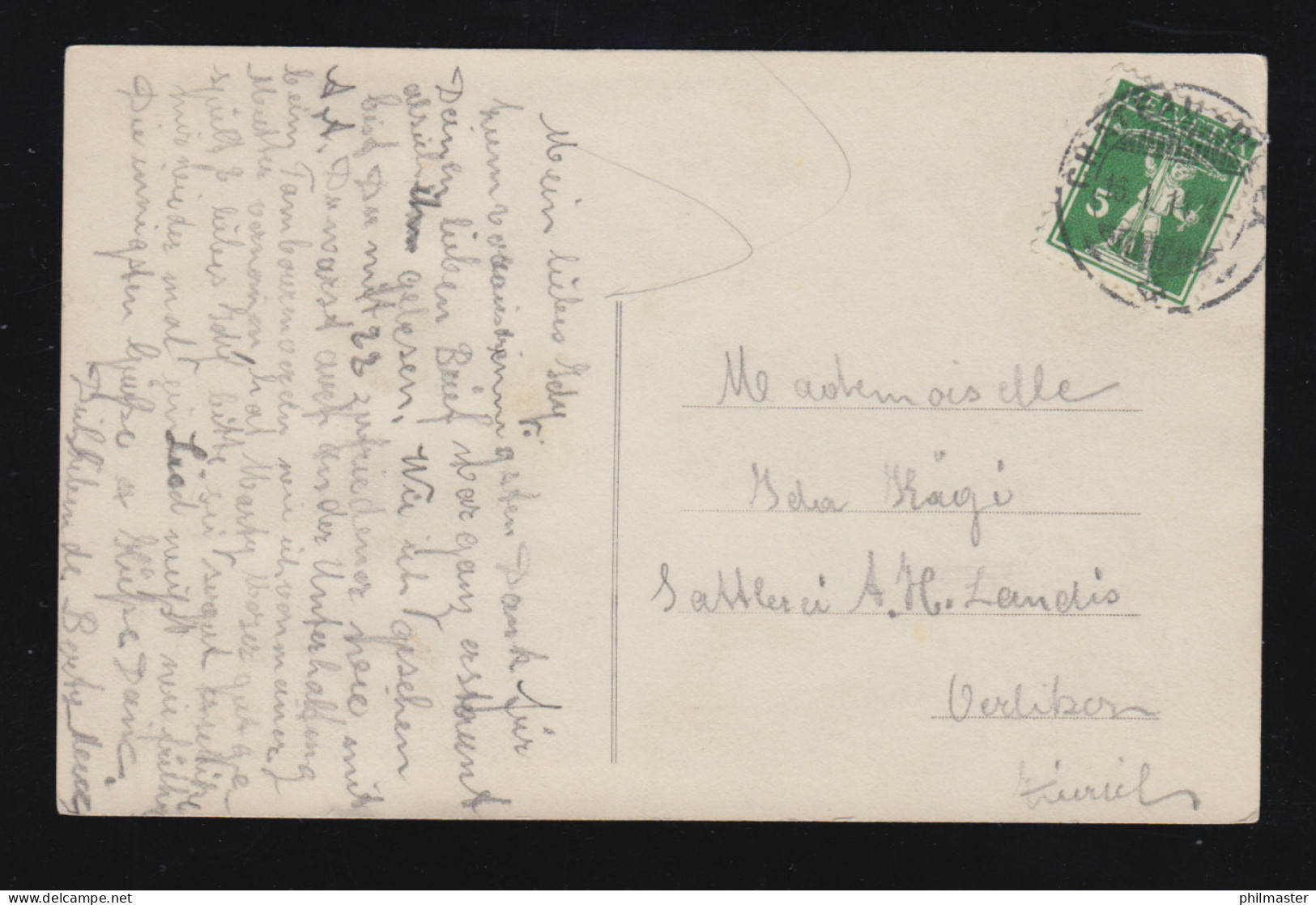 Schweiz Tiere-AK Frau Mit Tauben Und Taubenschlag, Chateau-d'Oex 16.1.1914 - Oiseaux
