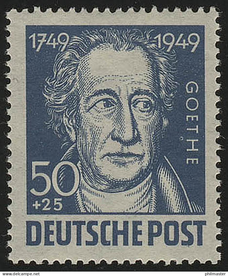 SBZ 237 Goethe 50 Pf, ** - Postfris