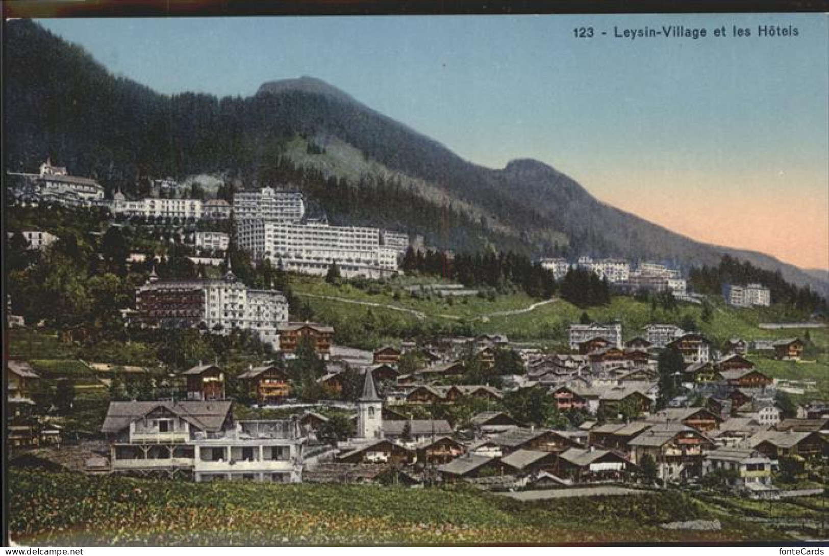 11309754 Leysin Leysin Village Et Les Hotels Leysin - Andere & Zonder Classificatie