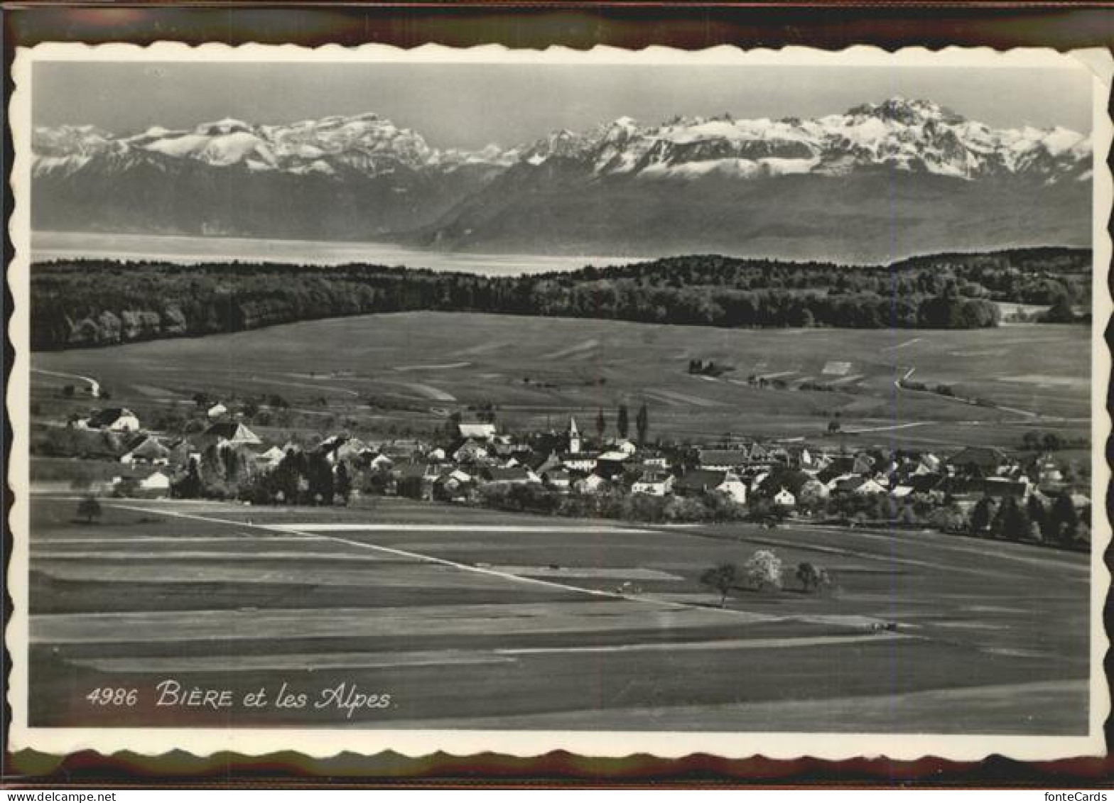 11309745 Biere VD Biere Et Les Alpes   Feldpost Biere VD - Sonstige & Ohne Zuordnung