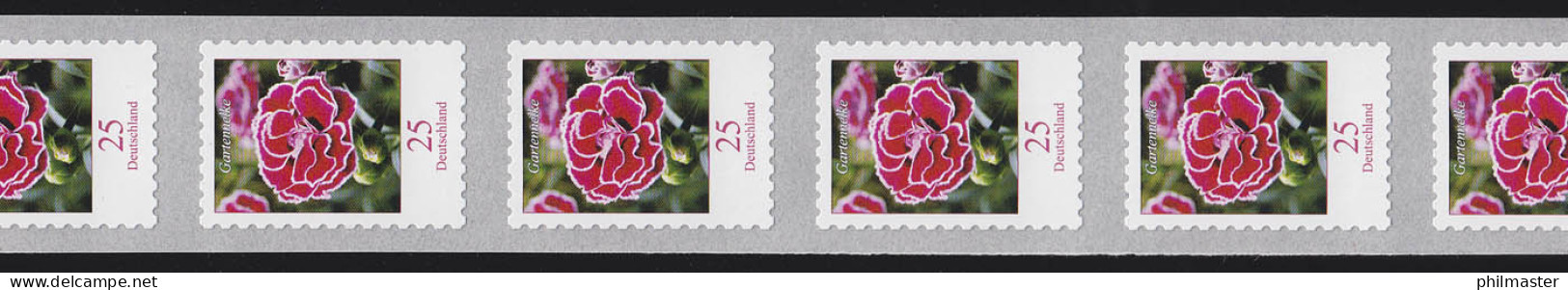 2699 Blumen 25 Cent Sk 11er-Übergang 3/4-stellig 995-1000-1005 ** - Rolstempels