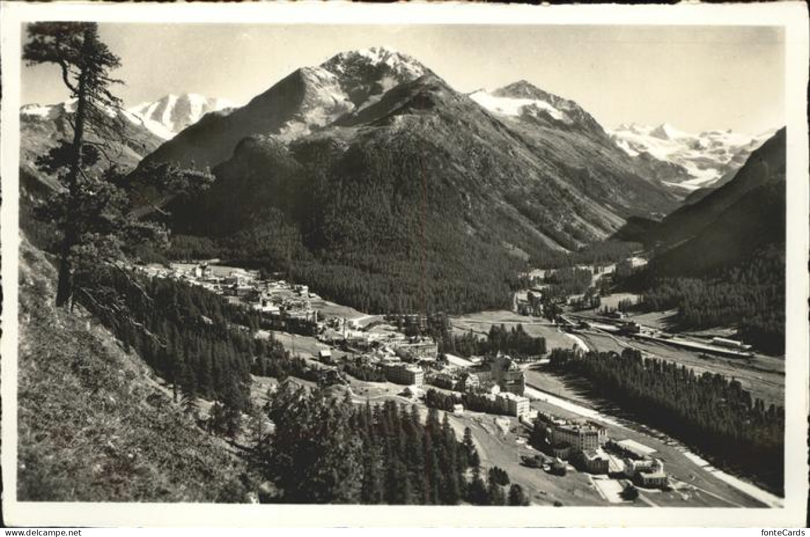 11309713 Pontresina Mit Piz Palue Und Roseggletscher Pontresina - Otros & Sin Clasificación