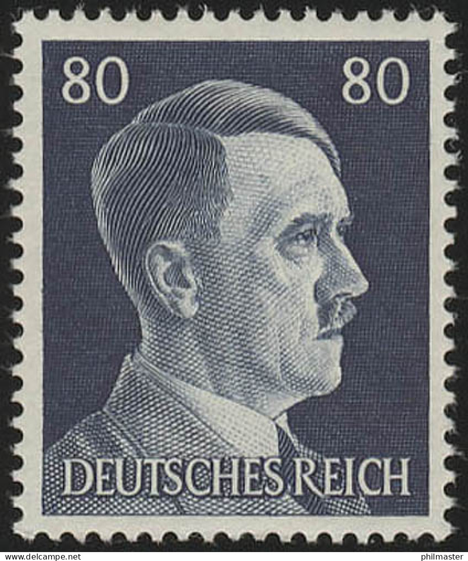 798 Hitler 80 Pf ** - Unused Stamps
