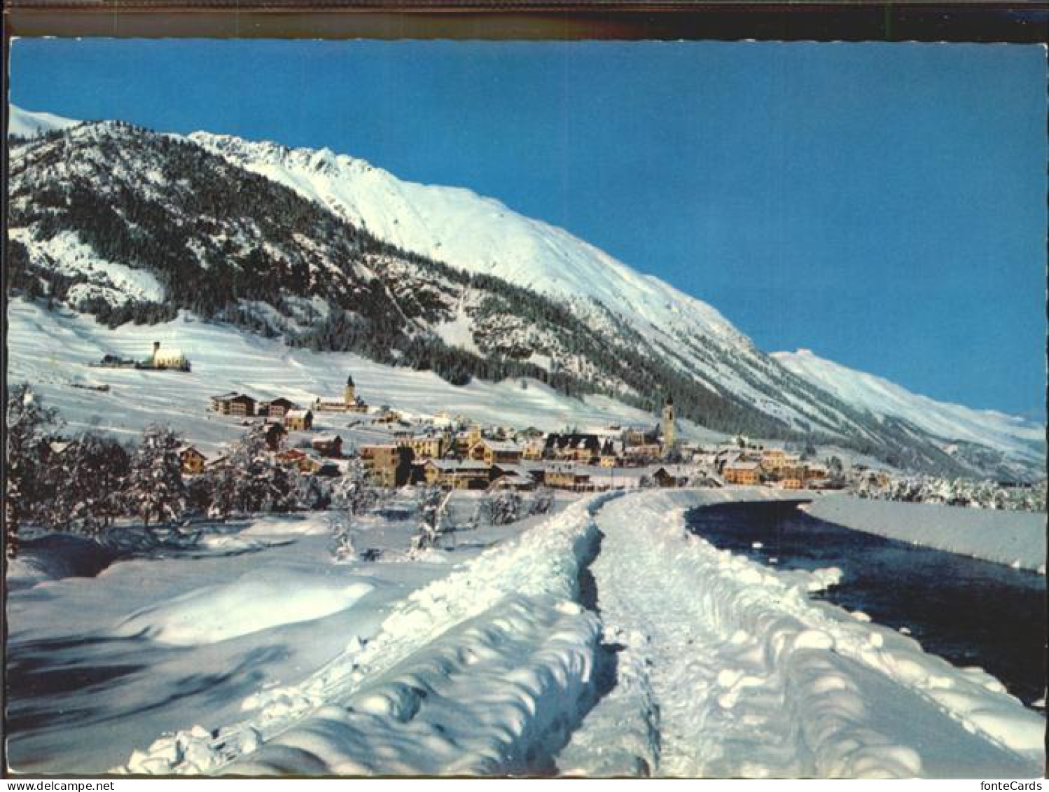 11309698 Samaden Panorama Samedan  - Sonstige & Ohne Zuordnung