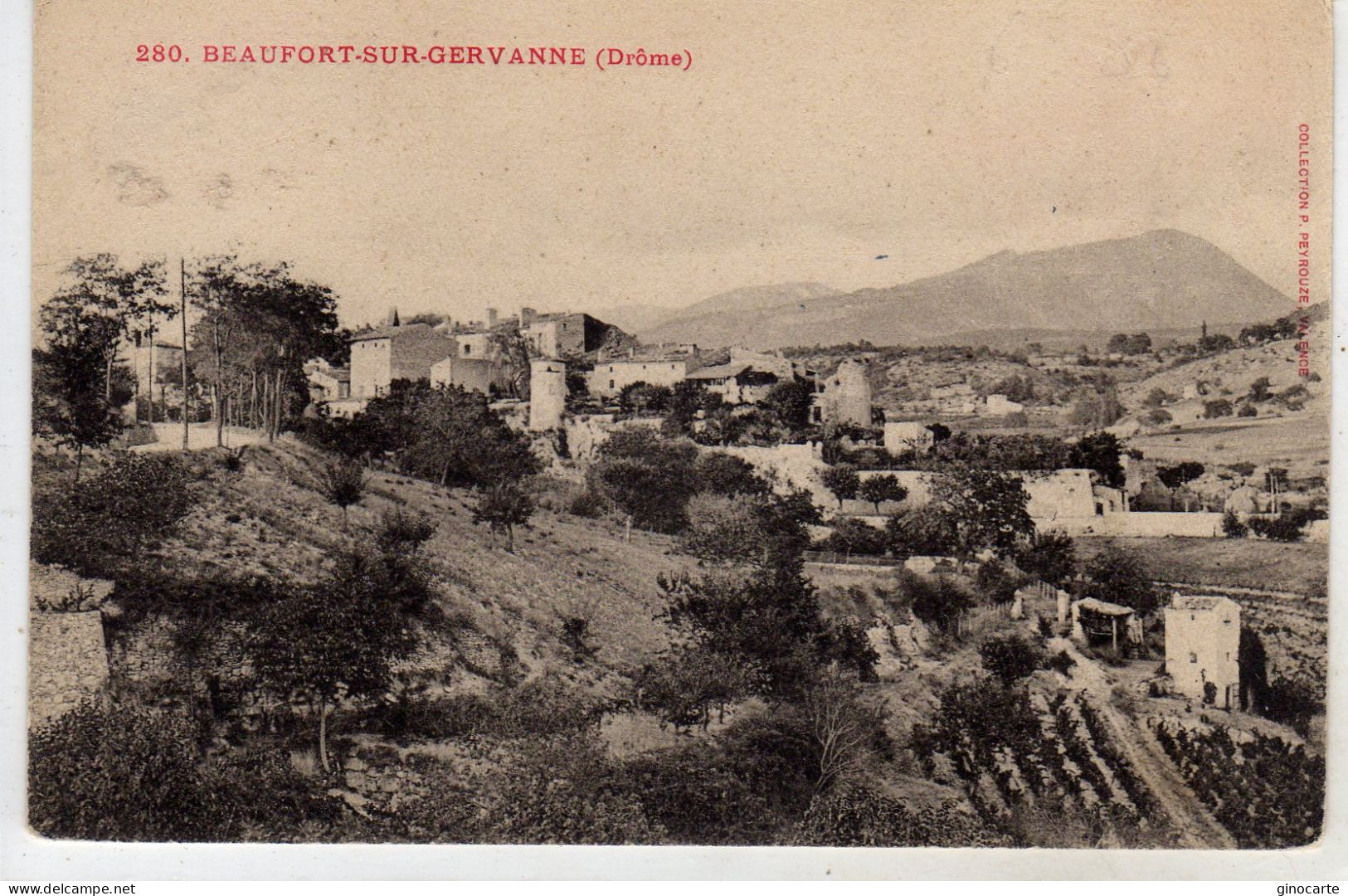Beaufort Sur Gervanne Vue Generale - Other & Unclassified