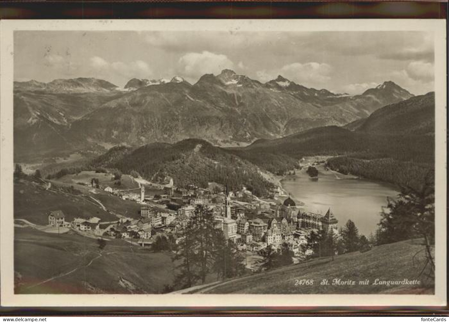 11309669 St Moritz GR Mit Languardkette St Moritz - Sonstige & Ohne Zuordnung