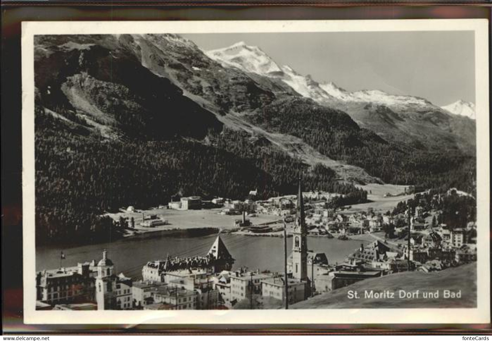 11309668 St Moritz GR St Moritz Dorf Und Bad St Moritz - Autres & Non Classés