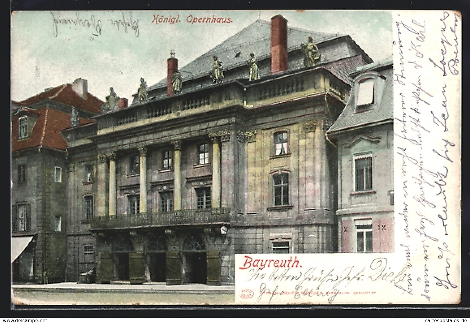 AK Bayreuth, Königl. Opernhaus  - Bayreuth