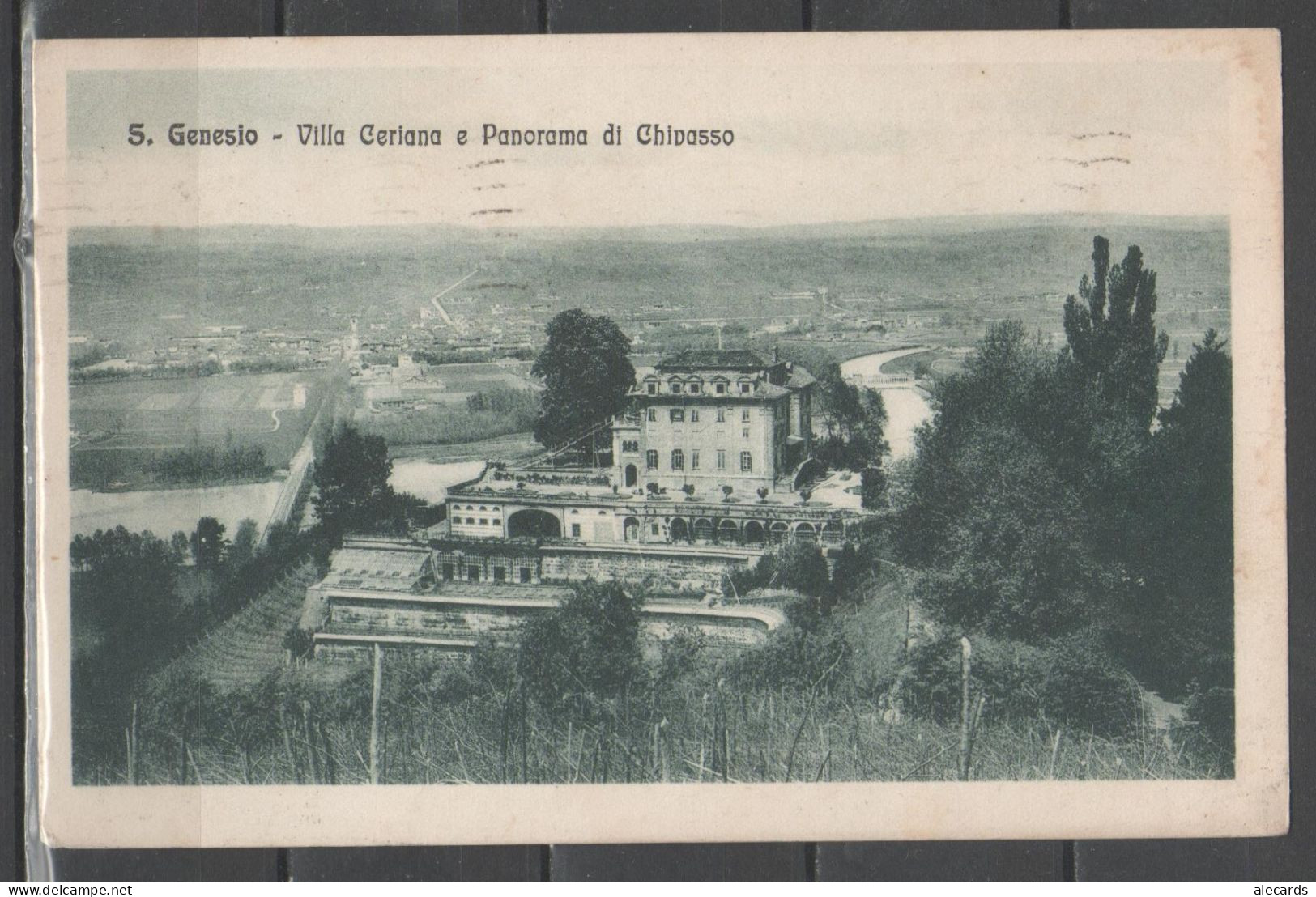 San Genesio - Villa Ceriana E Panorama Di Chivasso - Otros & Sin Clasificación