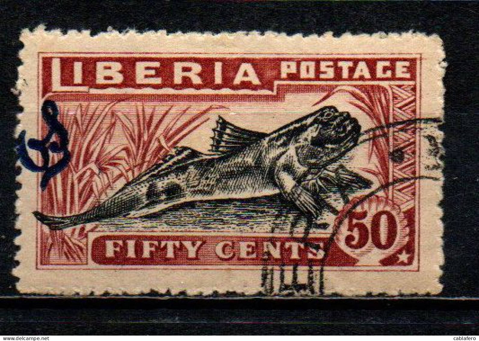 LIBERIA - 1918 - OVERPRINTED - USATO - Liberia