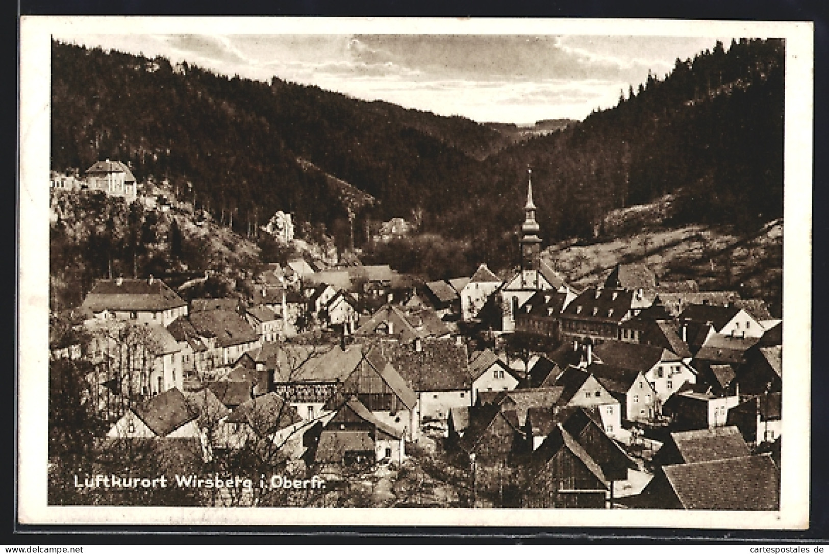 AK Wirsberg I. Oberfr., Ortsansicht Aus Der Vogelschau  - Other & Unclassified