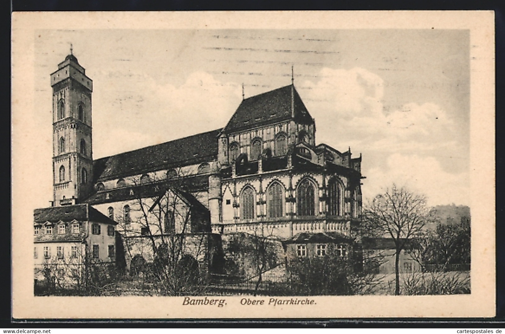 AK Bamberg, Obere Pfarrkirche  - Bamberg