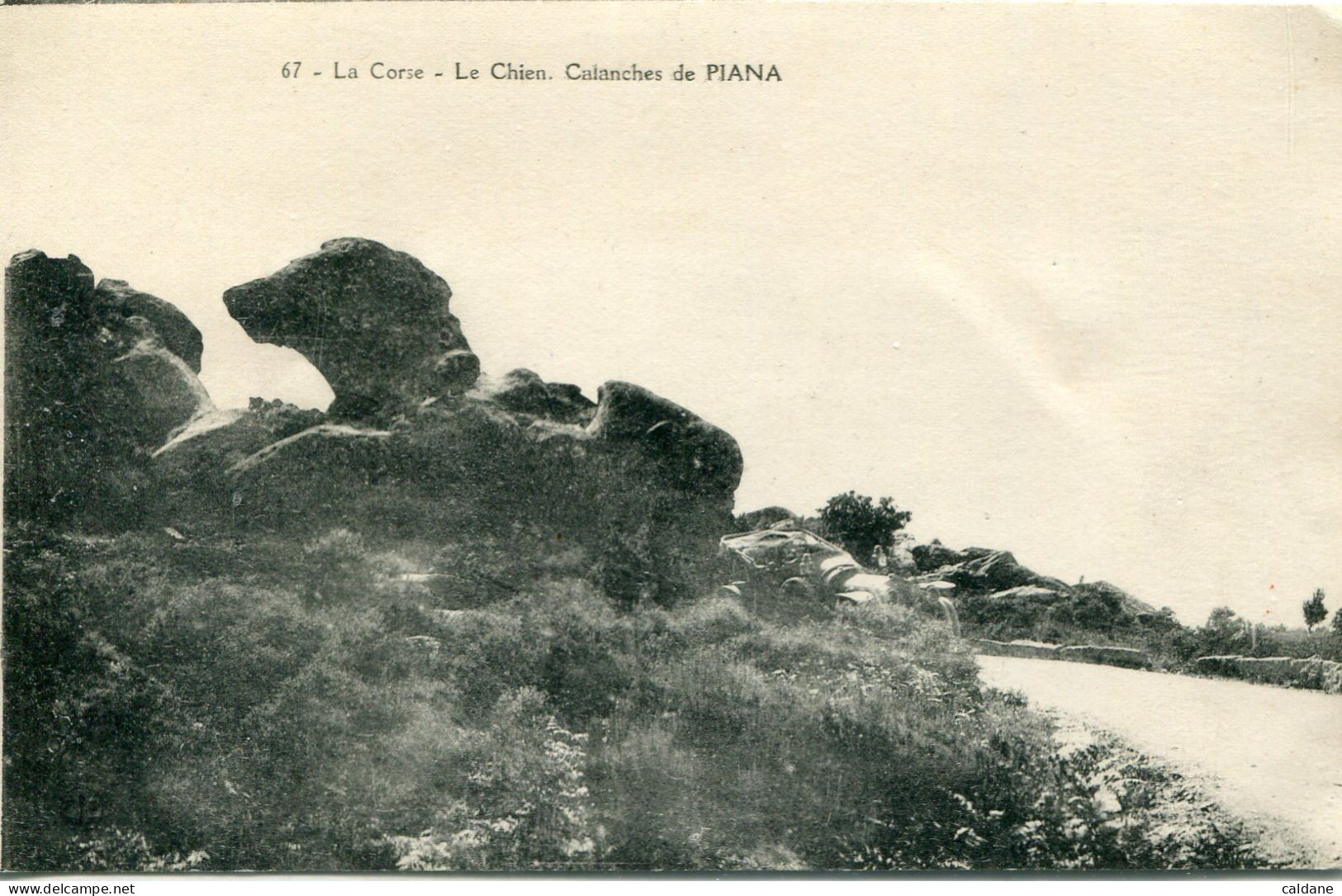 2A-CORSE  - Les Calanches De PIANA -Le Chien - Autres & Non Classés