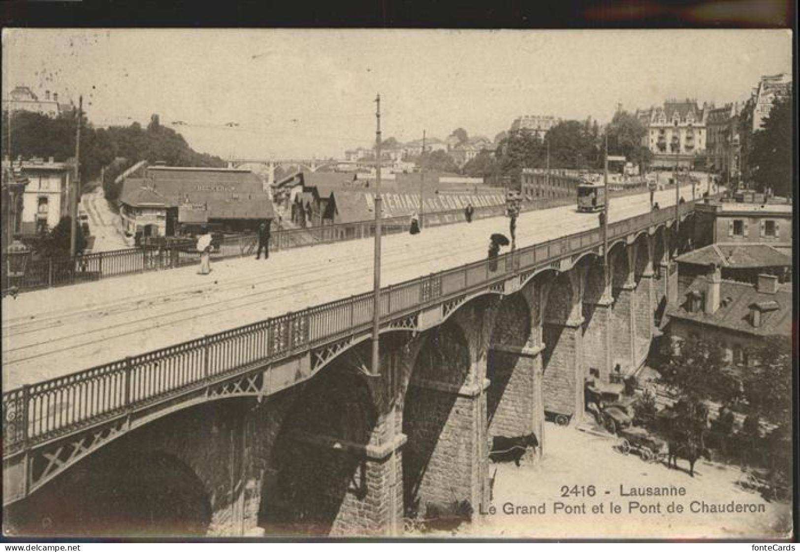 11308679 Lausanne VD Le Grand Pont Le Pont De Chauderon Lausanne - Andere & Zonder Classificatie