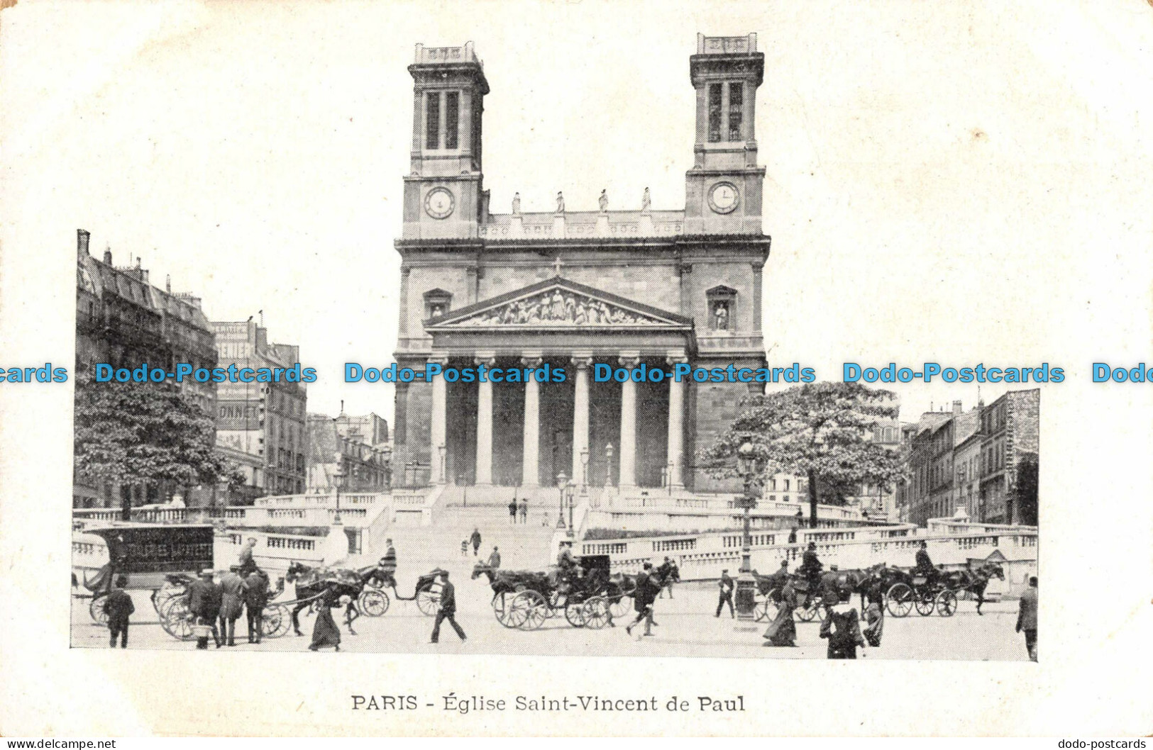 R093982 Paris. Eglise Saint Vincent De Paul - World