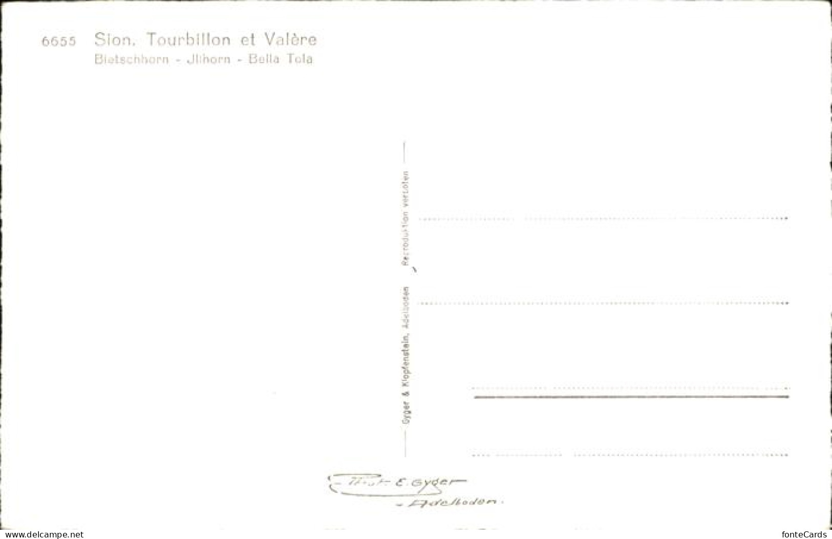 11308594 Sion VS Tourbillon Valere Sion - Andere & Zonder Classificatie
