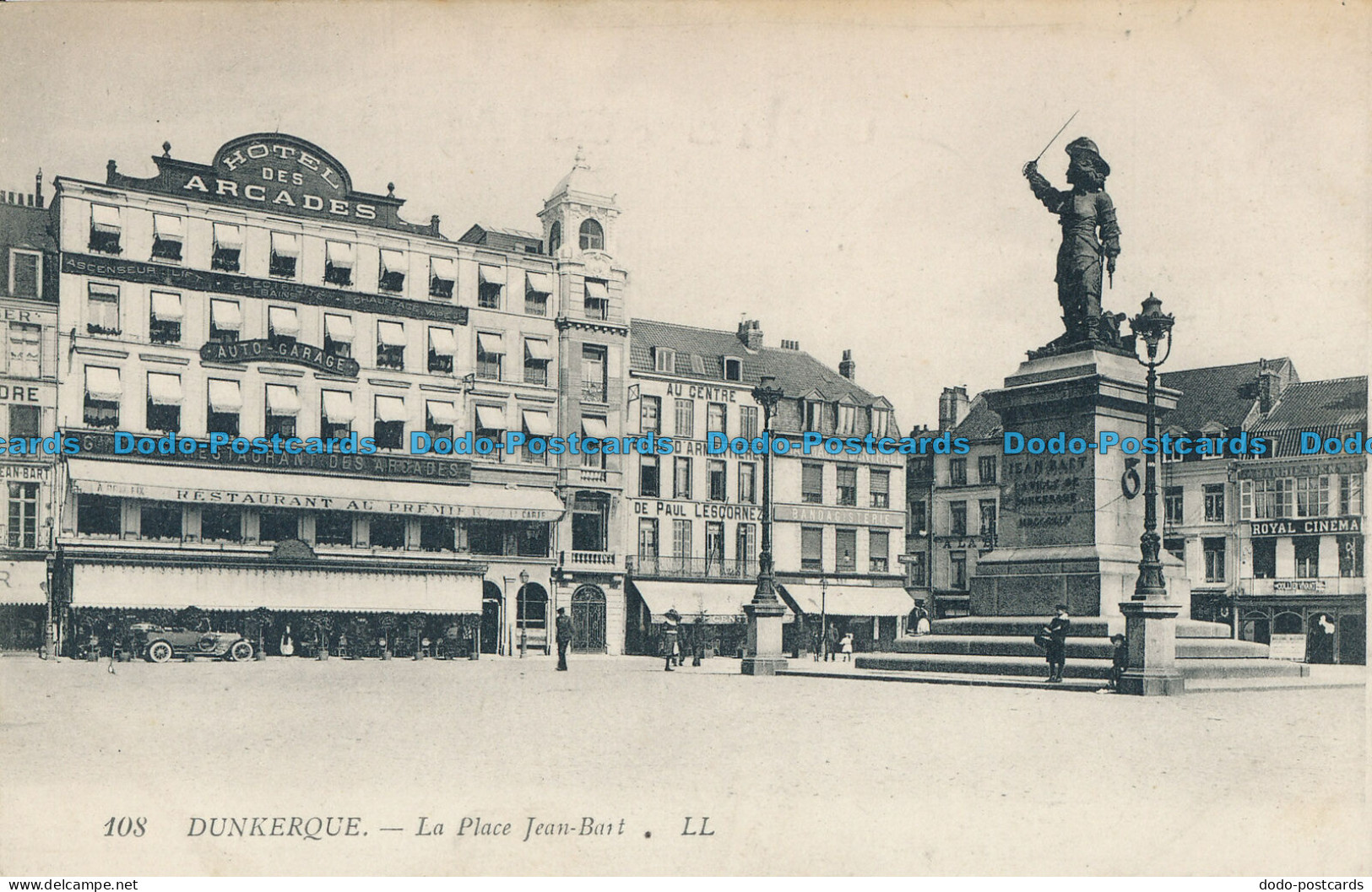 R092515 Dunkerque. La Place Jean Bart. LL. No 108 - World
