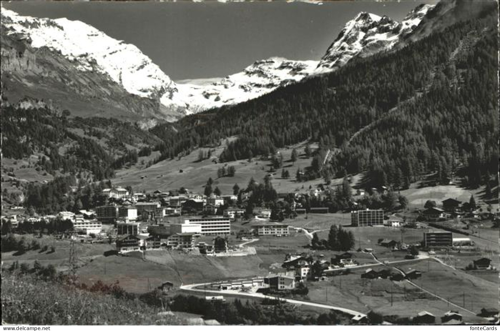 11308562 Leukerbad Gesamtansicht Balmhorn Gitzifurgge Leukerbad - Andere & Zonder Classificatie