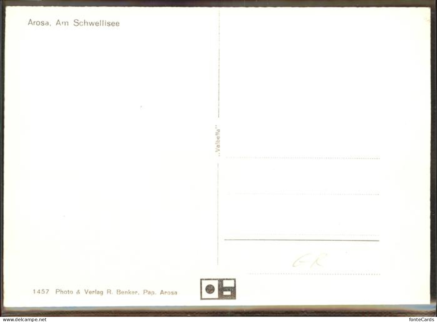 11308555 Arosa GR Am Schwellisee Arosa - Sonstige & Ohne Zuordnung
