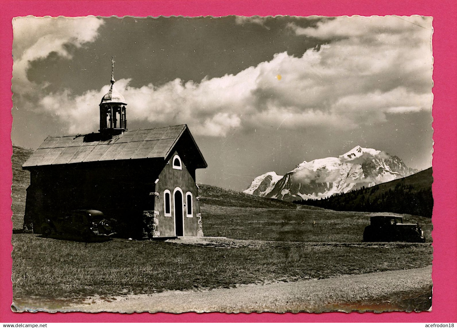 Au Col Des Aravis - La Chapelle Et Le Mont Blanc - Autres & Non Classés