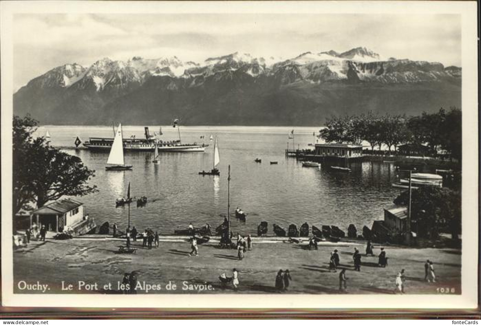 11308512 Ouchy Le Port Lausanne - Sonstige & Ohne Zuordnung