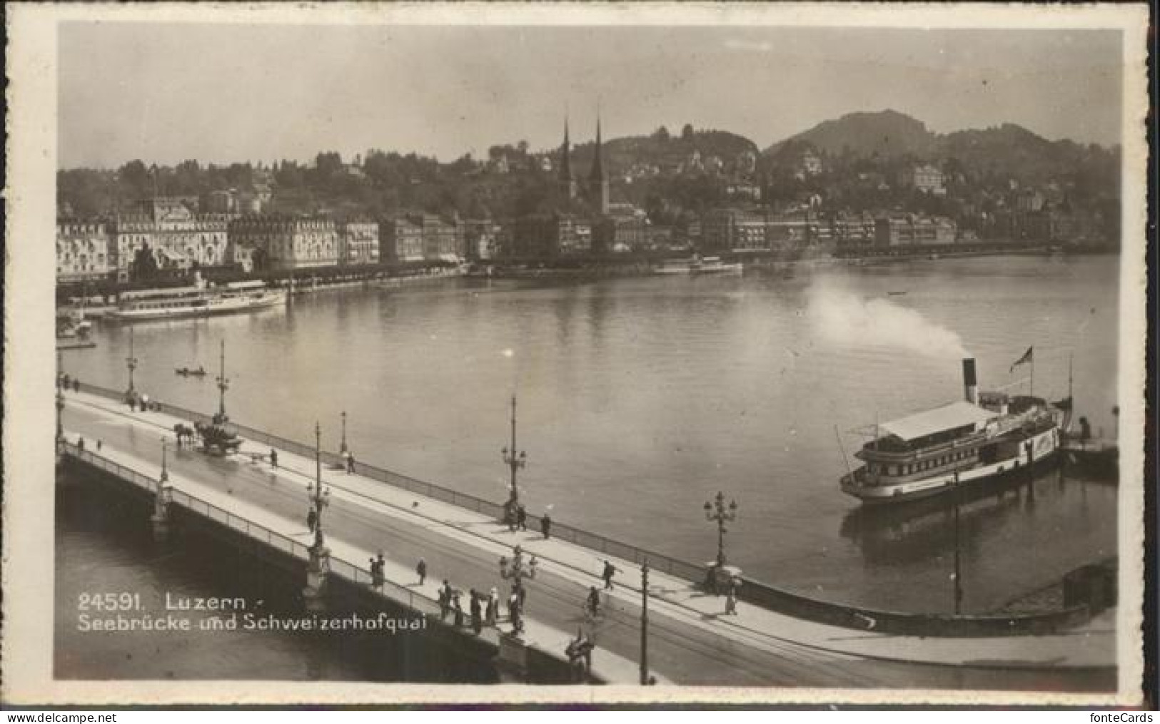 11308507 Luzern LU Seebr?cke Schweizerhofquai Luzern - Andere & Zonder Classificatie