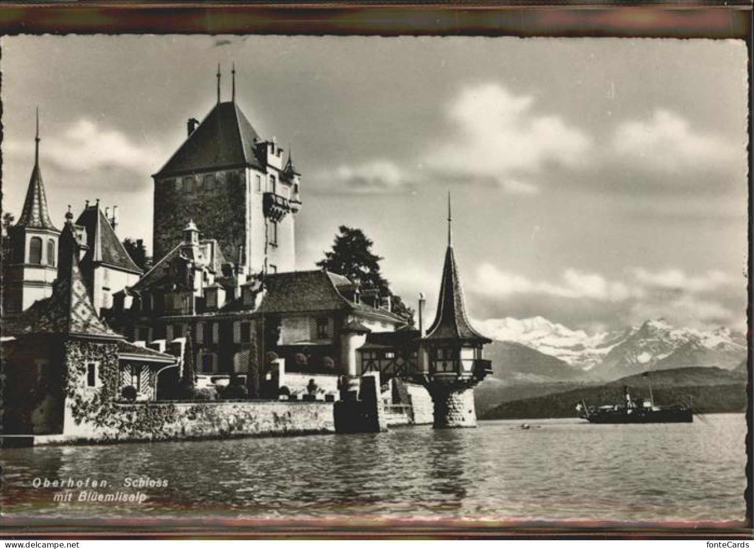 11308497 Oberhofen Thunersee Schloss Blueemlisalp Oberhofen Thunersee - Andere & Zonder Classificatie