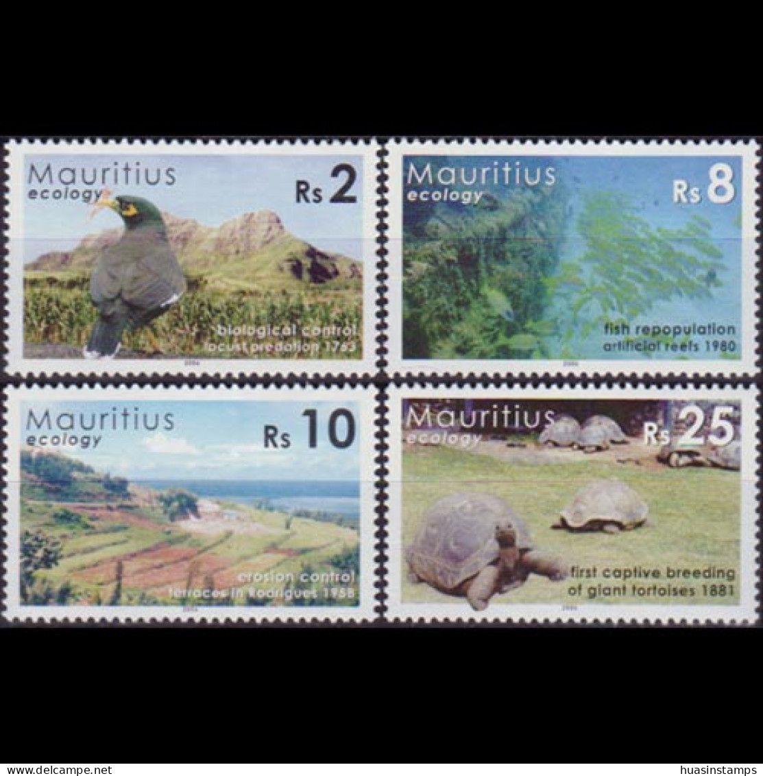 MAURITIUS 2006 - Scott# 1023-6 Wildlife Set Of 4 MNH - Maurice (1968-...)