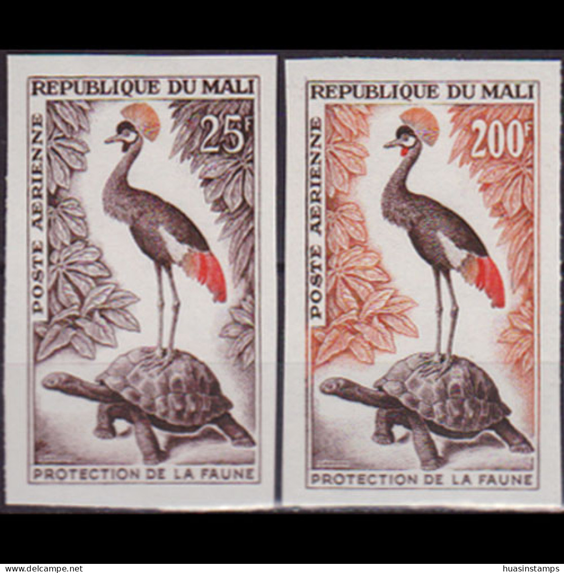 MALI 1963 - #C19-20 Animal Protection Imp. Set Of 2 LH - Mali (1959-...)