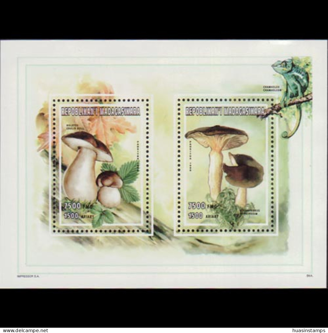 MALAGASY 1998 - Scott# 1372 S/S Mushroom MNH - Madagaskar (1960-...)