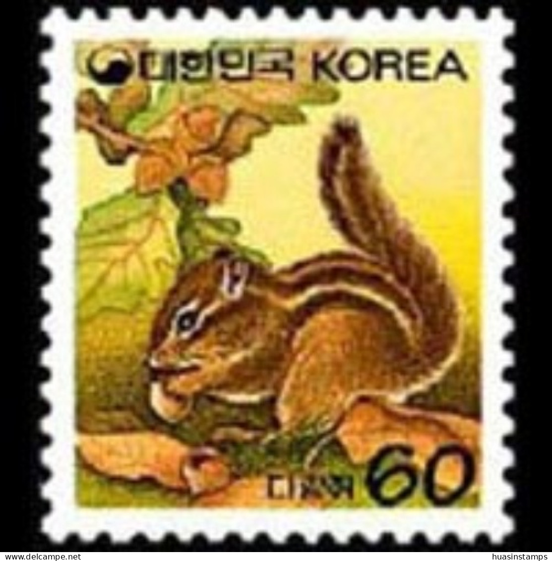 KOREA 1993 - Scott# 1715 Squirre 60w MNH - Corée Du Sud