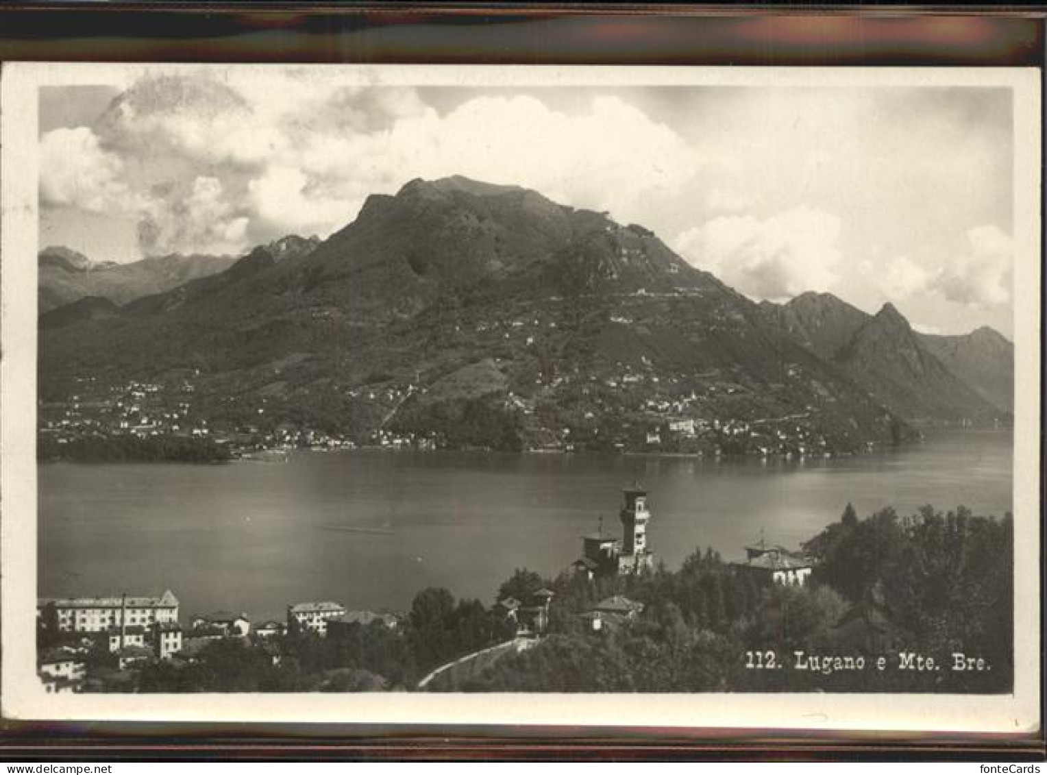 11308458 Lugano TI Mte. Bre Lugano - Autres & Non Classés