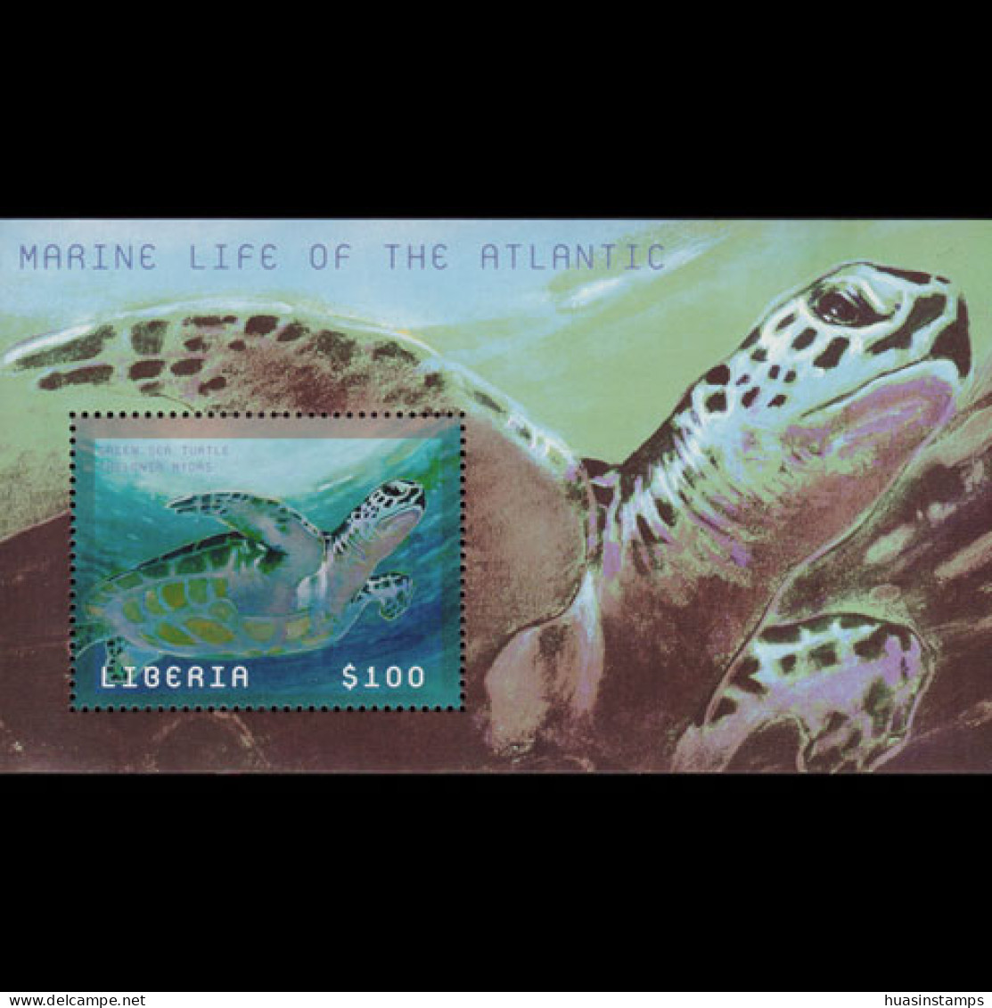 LIBERIA 2001 - MI# B423 S/S Turtles MNH - Liberia