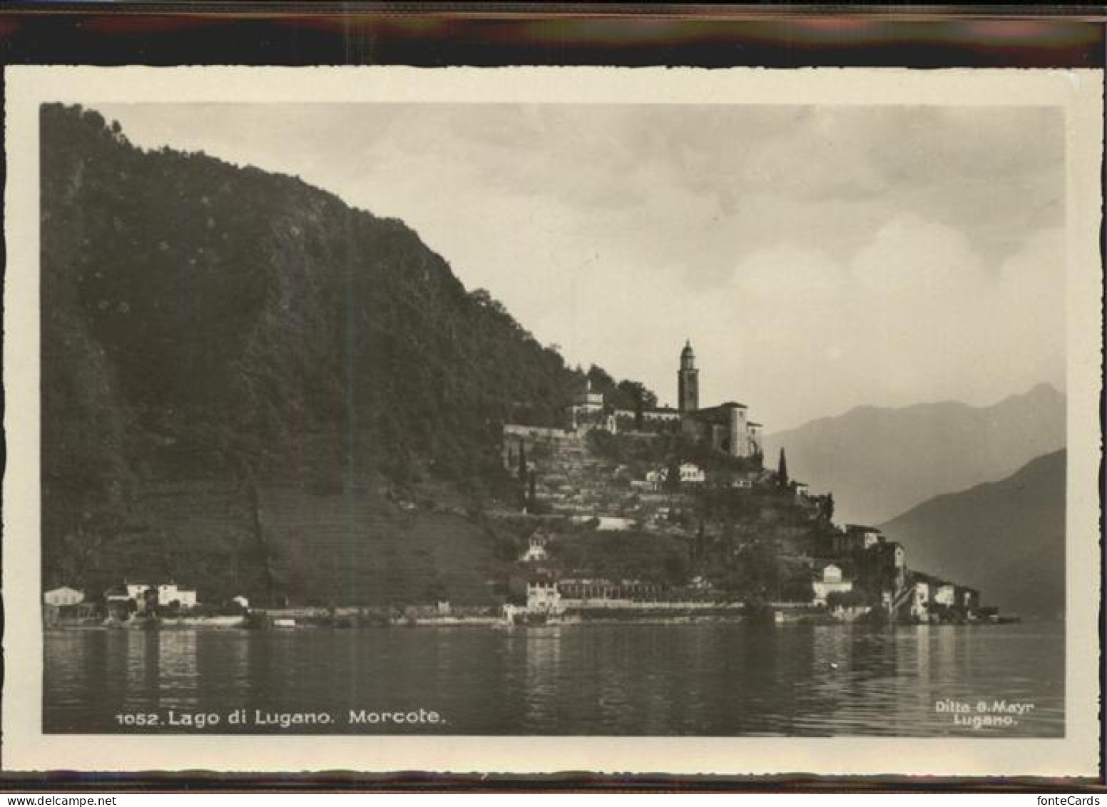 11308417 Morcote TI Lago Di Lugano Morcote - Andere & Zonder Classificatie