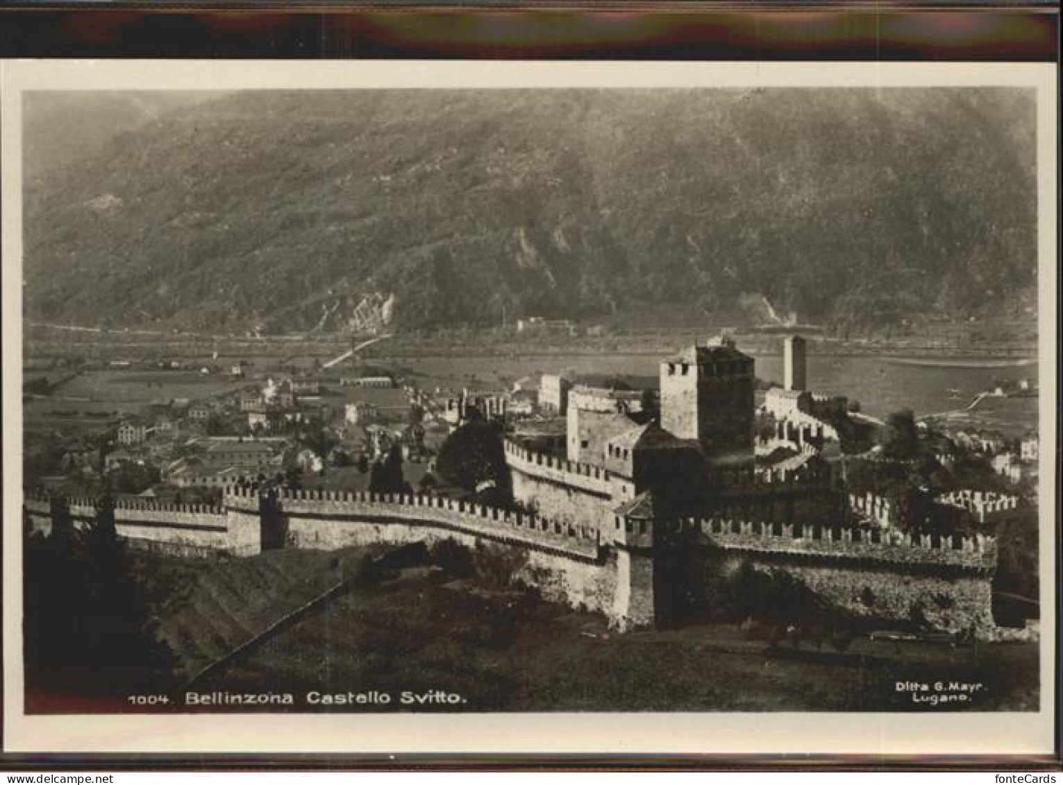 11308399 Bellinzona Castello Svitto Bellinzona - Altri & Non Classificati