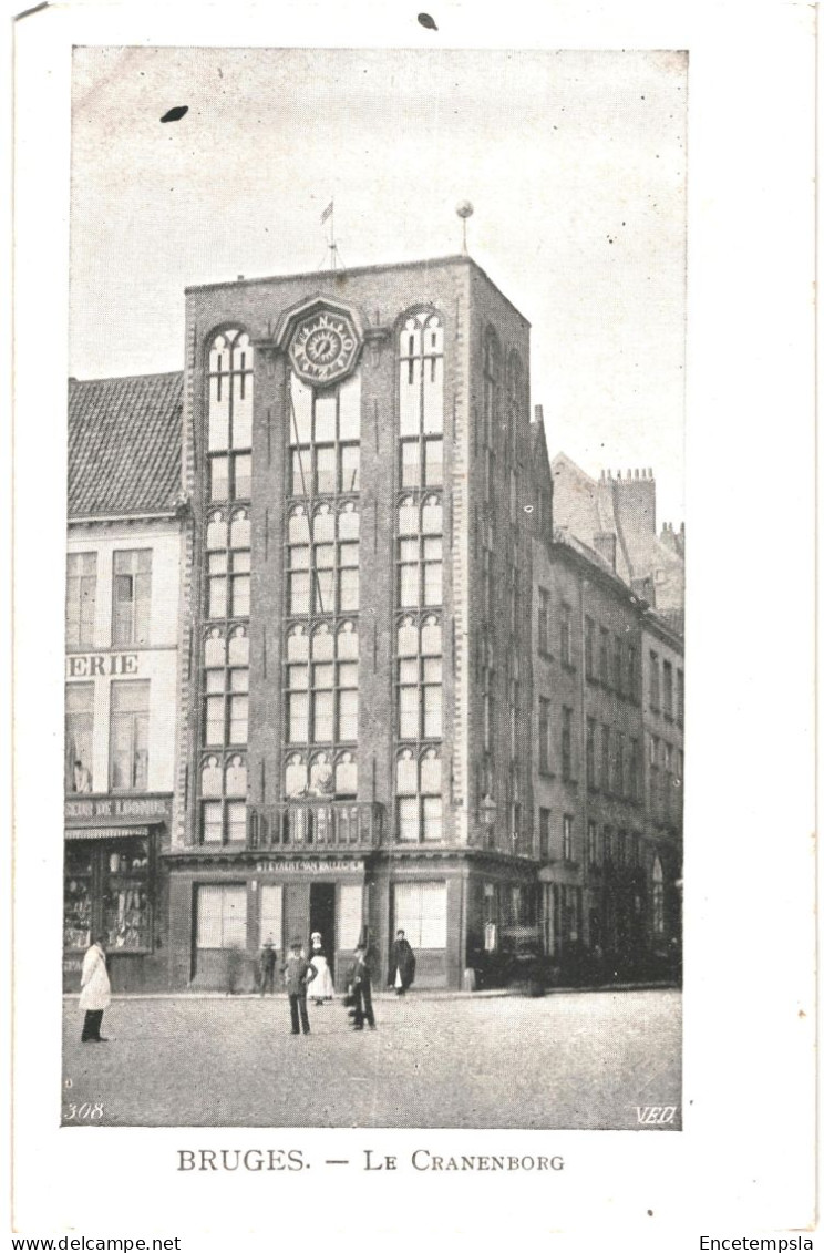 CPA Carte Postale  Belgique Bruges Le Cranenborg  Début 1900  VM80688 - Brugge