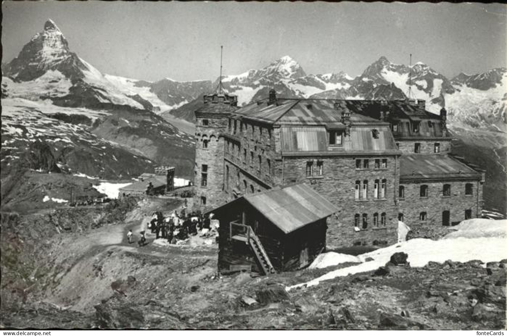 11308364 Gornergrat Zermatt Hotel Station Matterhorn Gornergrat Zermatt - Altri & Non Classificati
