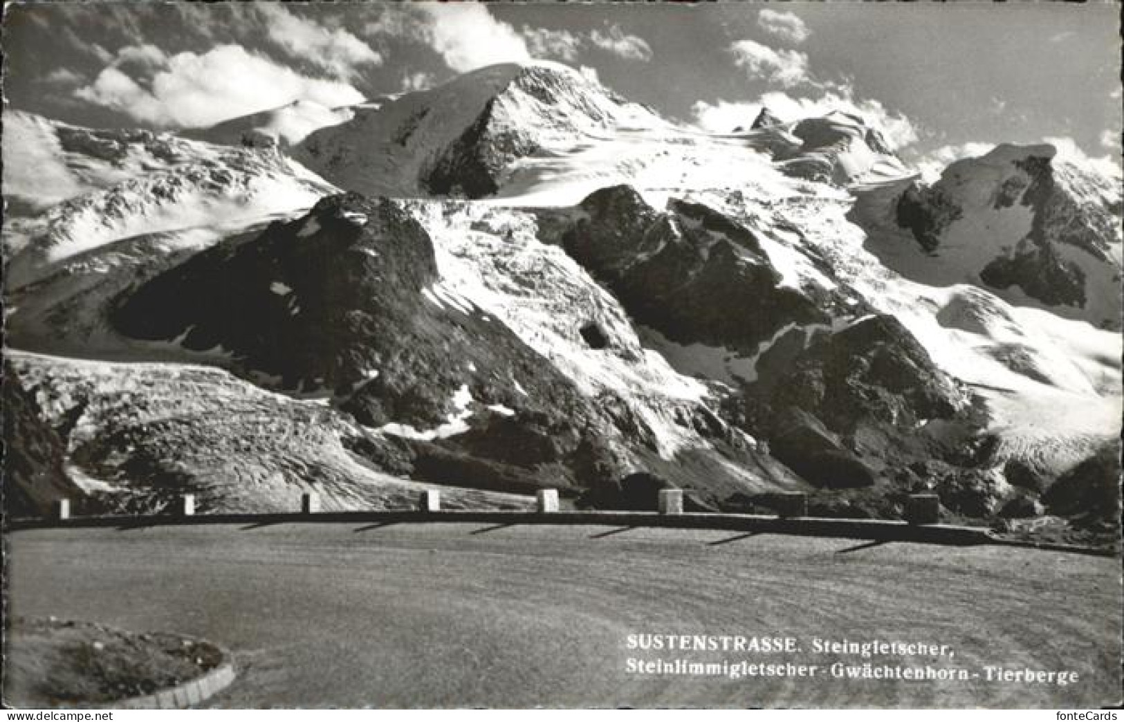 11308324 Sustenstrasse Steingletscher Tierberge Sustenstrasse - Other & Unclassified