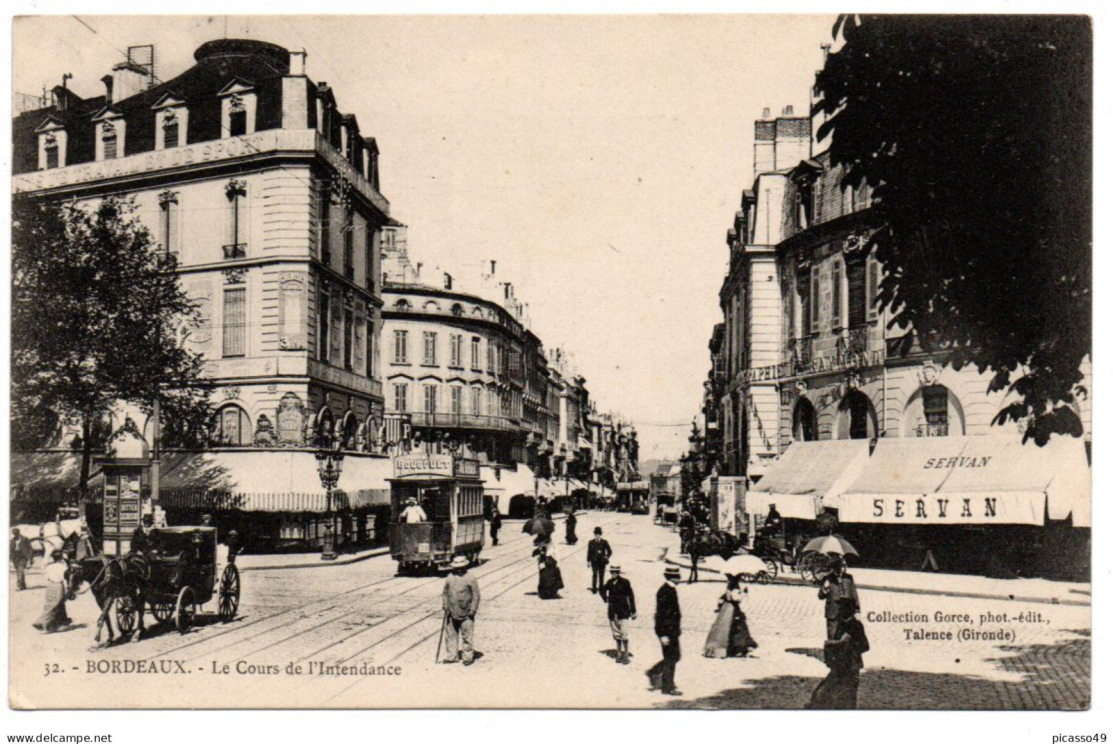 Girondes , Bordeaux , Le Cours De L'intendance - Bordeaux