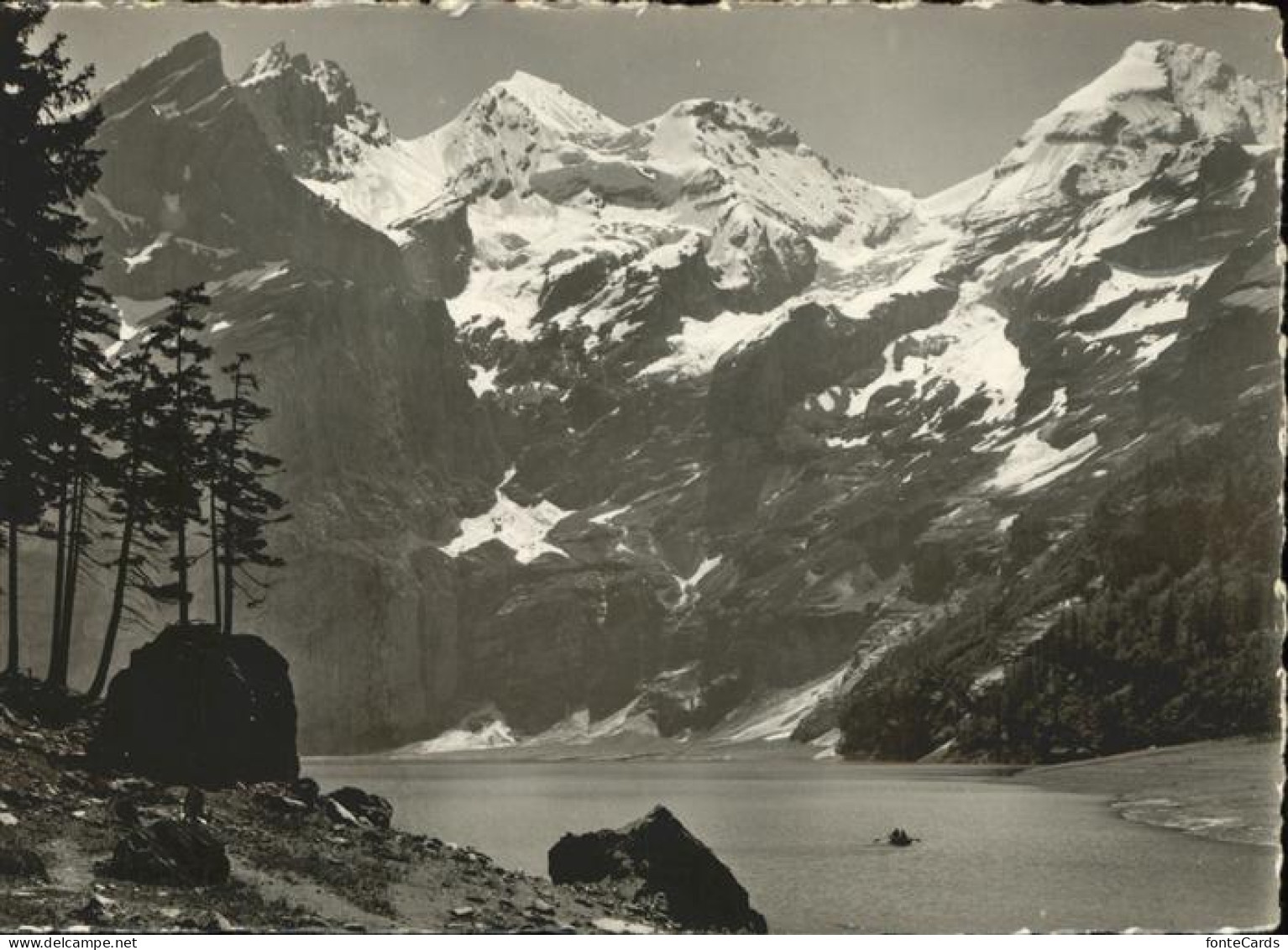 11308229 Kandersteg BE Oeschinensee Bluemlisalp Kandersteg - Andere & Zonder Classificatie