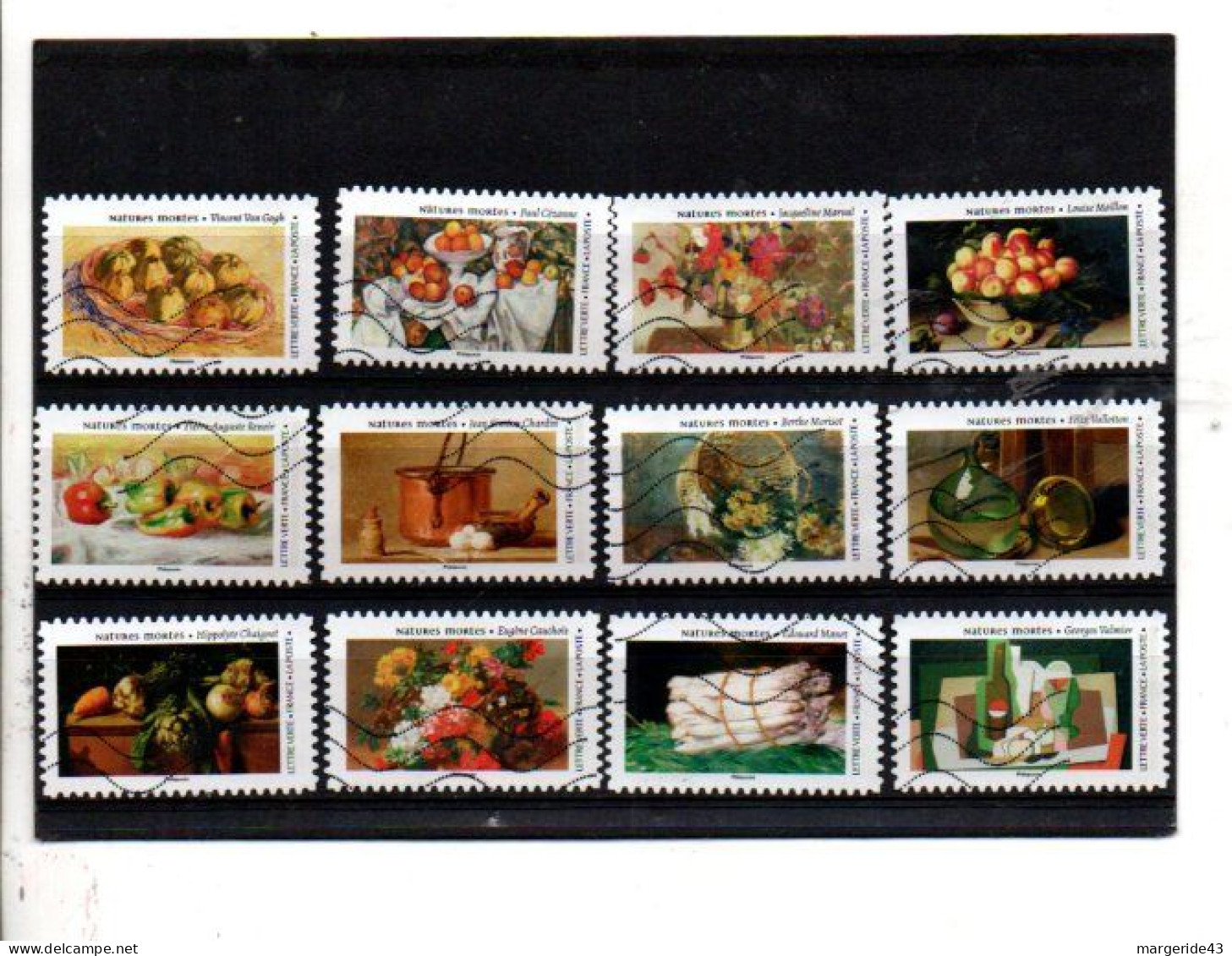 2023 SERIE NATURES MORTES - Used Stamps