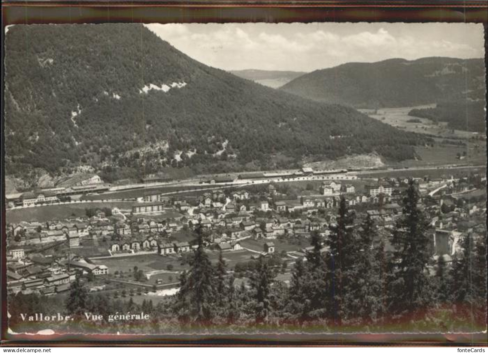 11306734 Vallorbe Panorama Waadtlaender Jura Vallorbe - Altri & Non Classificati